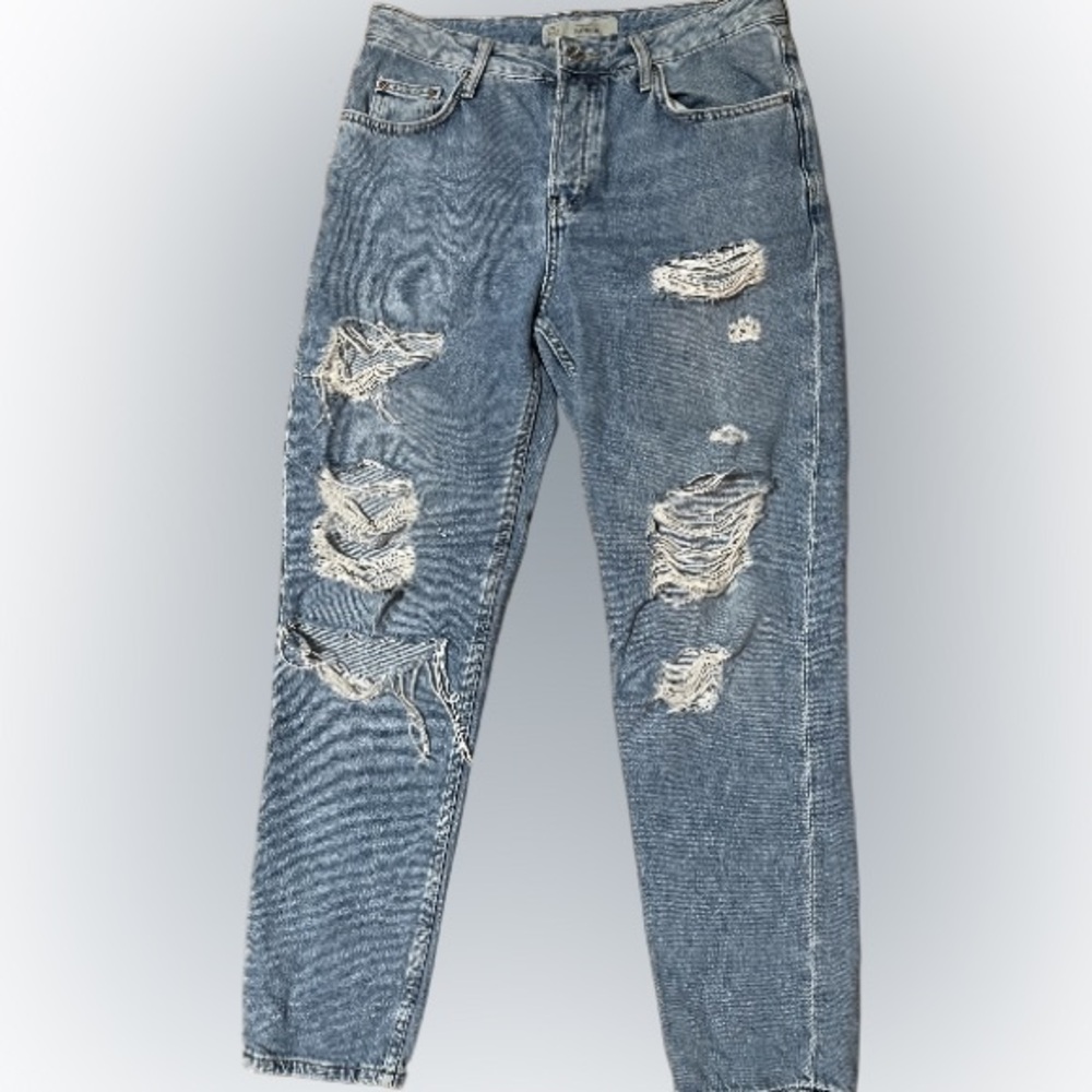 Topshop Moto Hayden distressed jeans Size 26